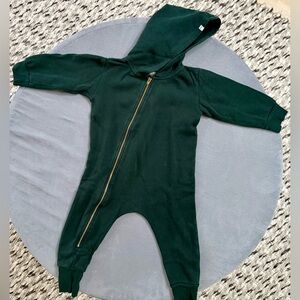 MINI MIOCHE Plush Biker Romper (size 1/2)